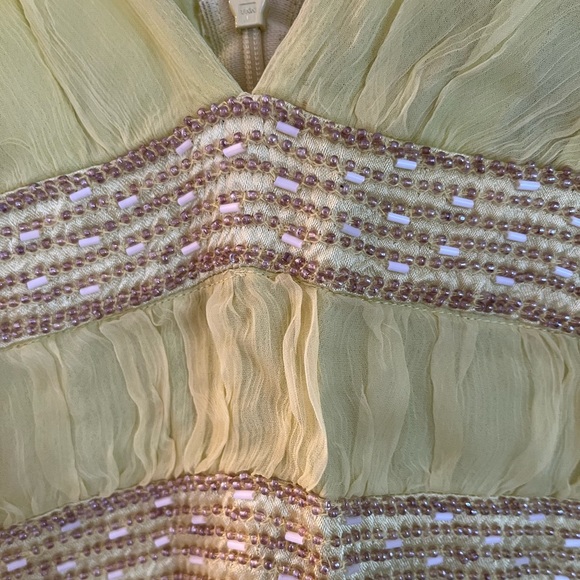 French Connection Grecian Yellow Dress - Picture 2 of 6